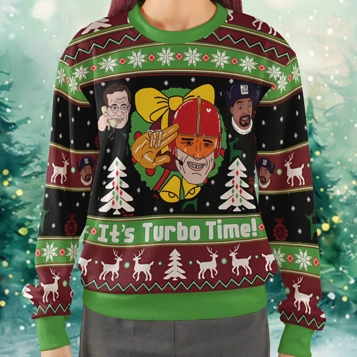 Ugly Christmas Sweatshirt - M4GYWQ6X