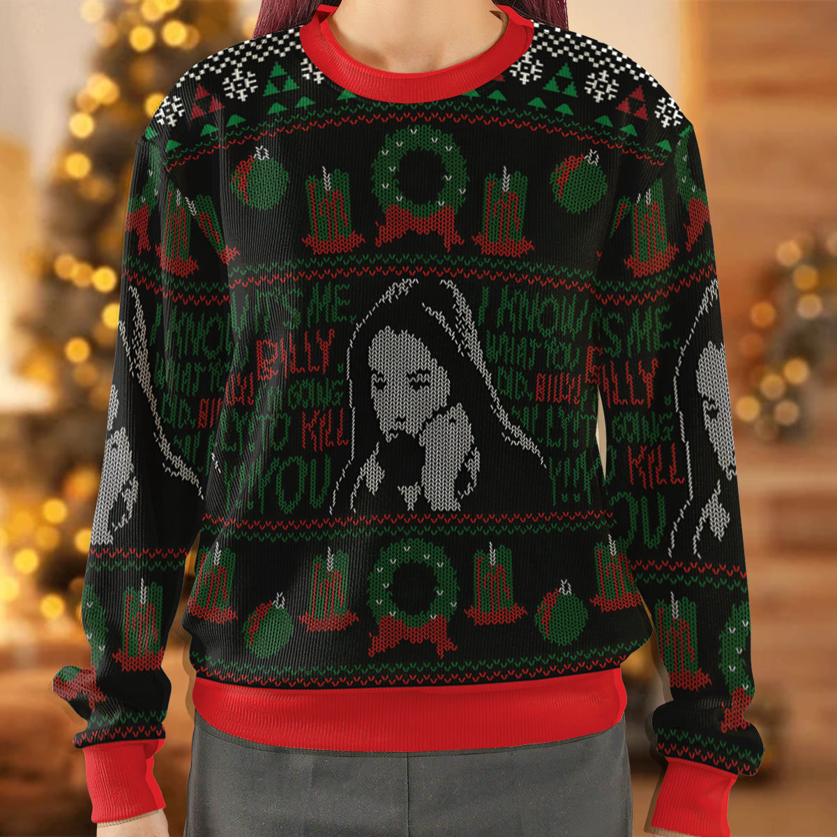 Ugly Christmas Sweatshirt - X48YKNZS
