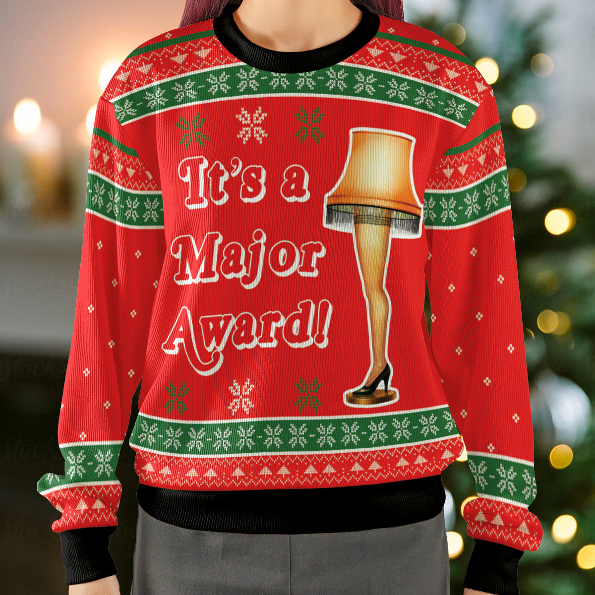 Ugly Christmas Sweatshirt - T9HJC8BP
