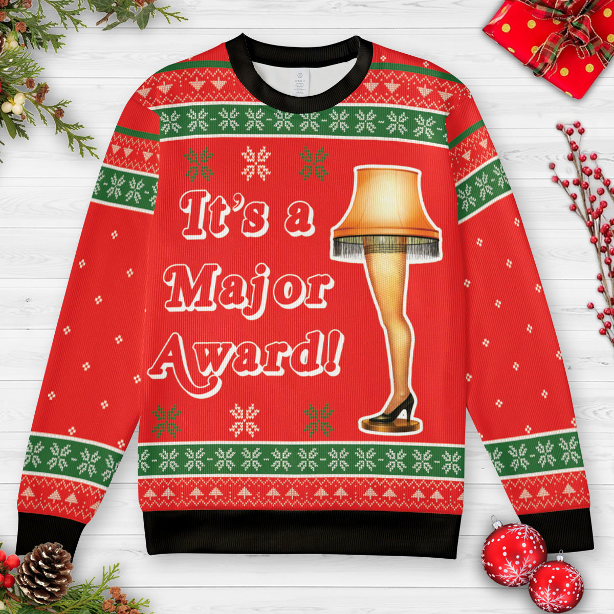 Ugly Christmas Sweatshirt - T9HJC8BP