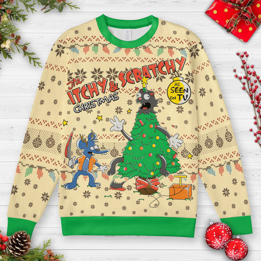 Ugly Christmas Sweatshirt - R1PNRATX