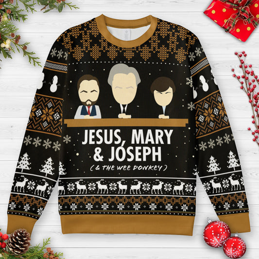 Ugly Christmas Sweatshirt - BB7SJLTE