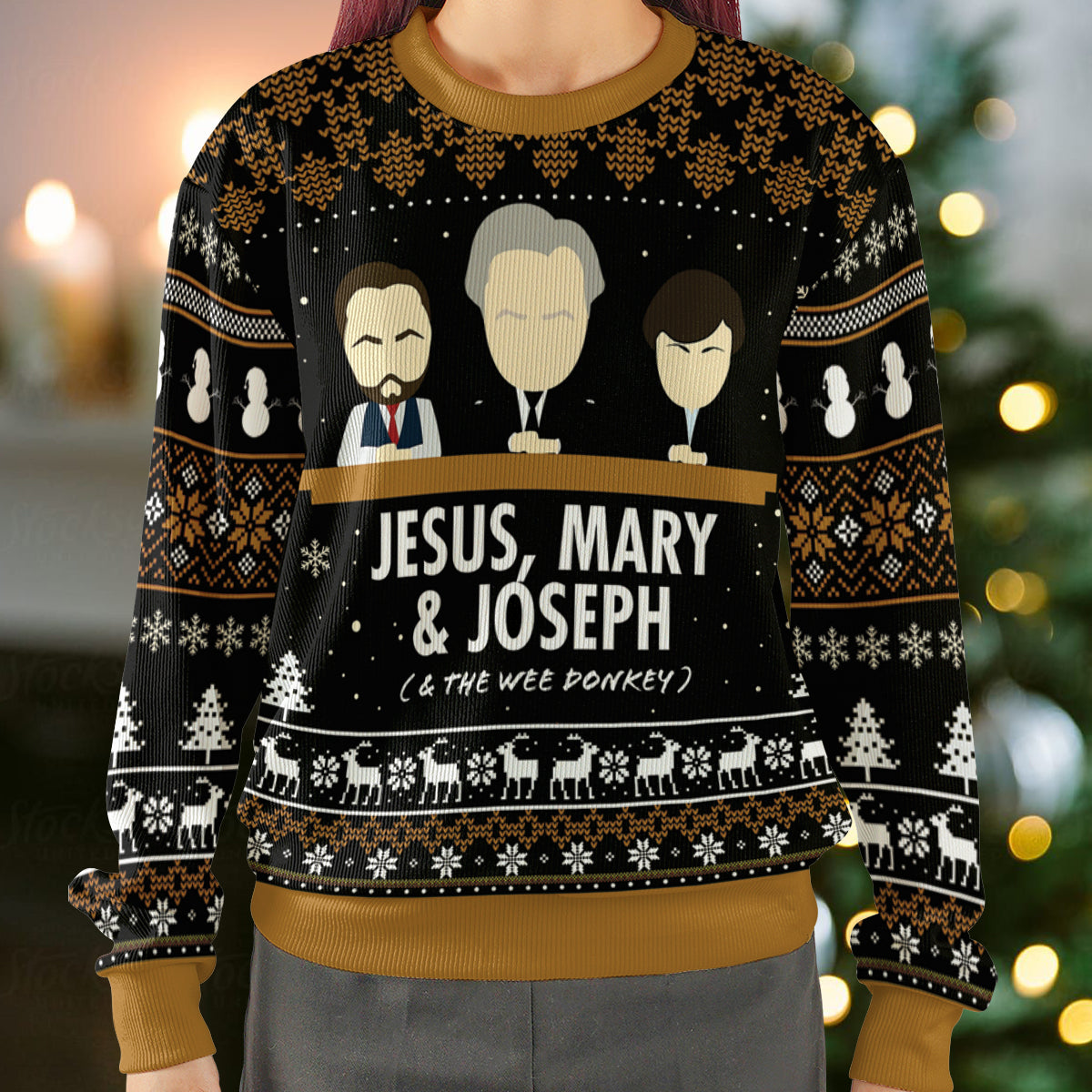 Ugly Christmas Sweatshirt - BB7SJLTE