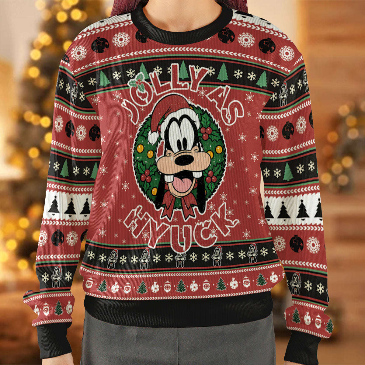 Ugly Christmas Sweatshirt - RDPA1FP7