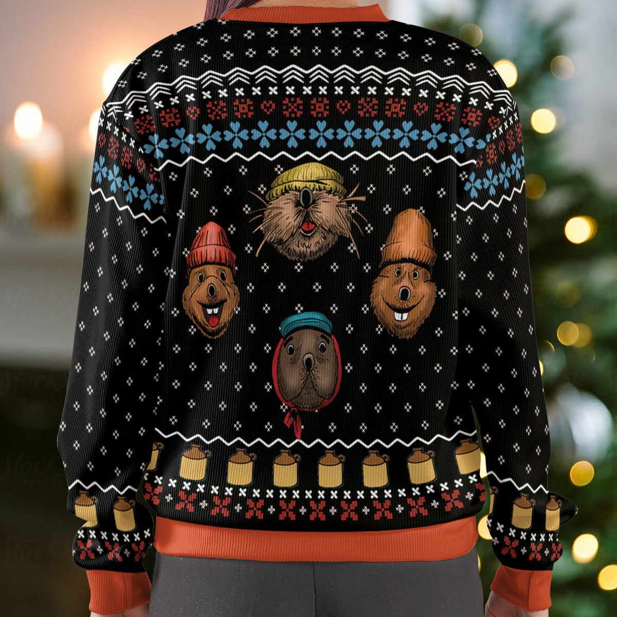 Ugly Christmas Sweatshirt - N4ARGFB9