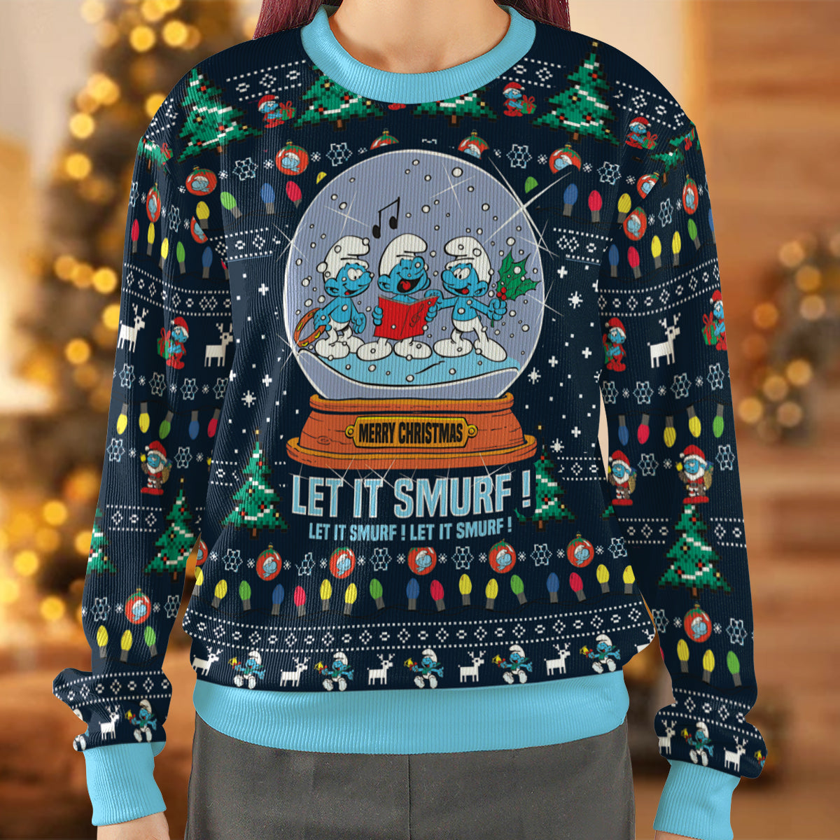 Ugly Christmas Sweatshirt - ML1ES96R