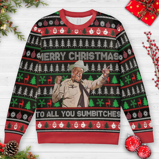 Ugly Christmas Sweatshirt - CNMR3XBB