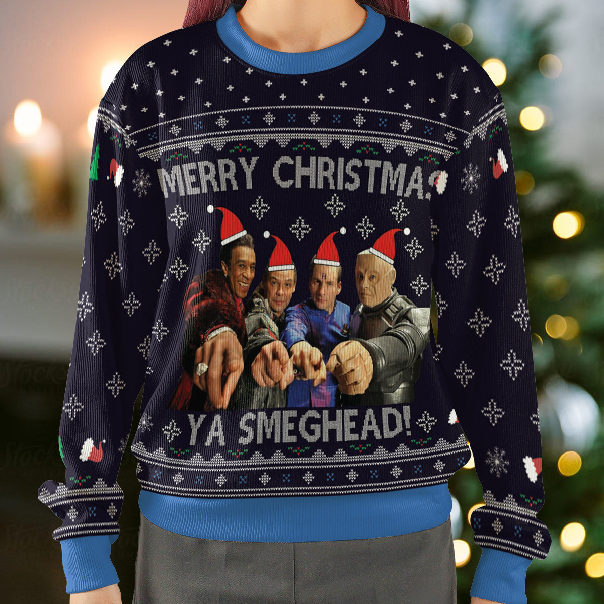 Ugly Christmas Sweatshirt - RL26WV3W