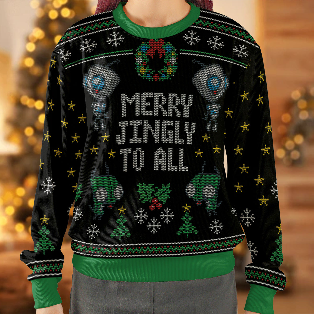 Ugly Christmas Sweatshirt - 1ENEF2F5