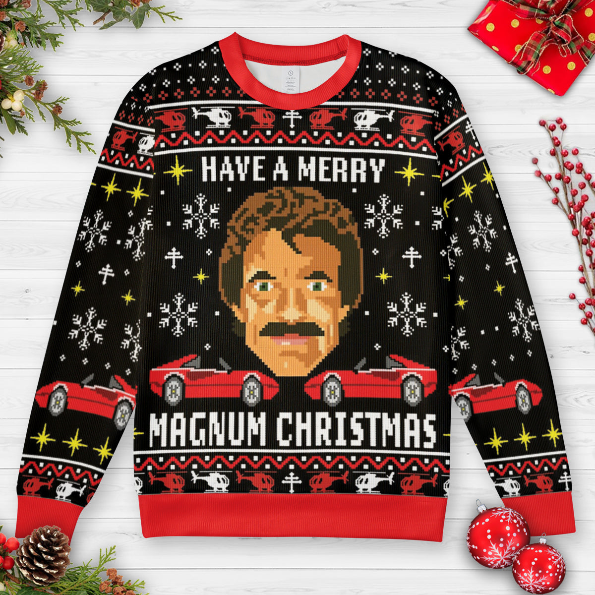 Ugly Christmas Sweatshirt - NPH8GWUP