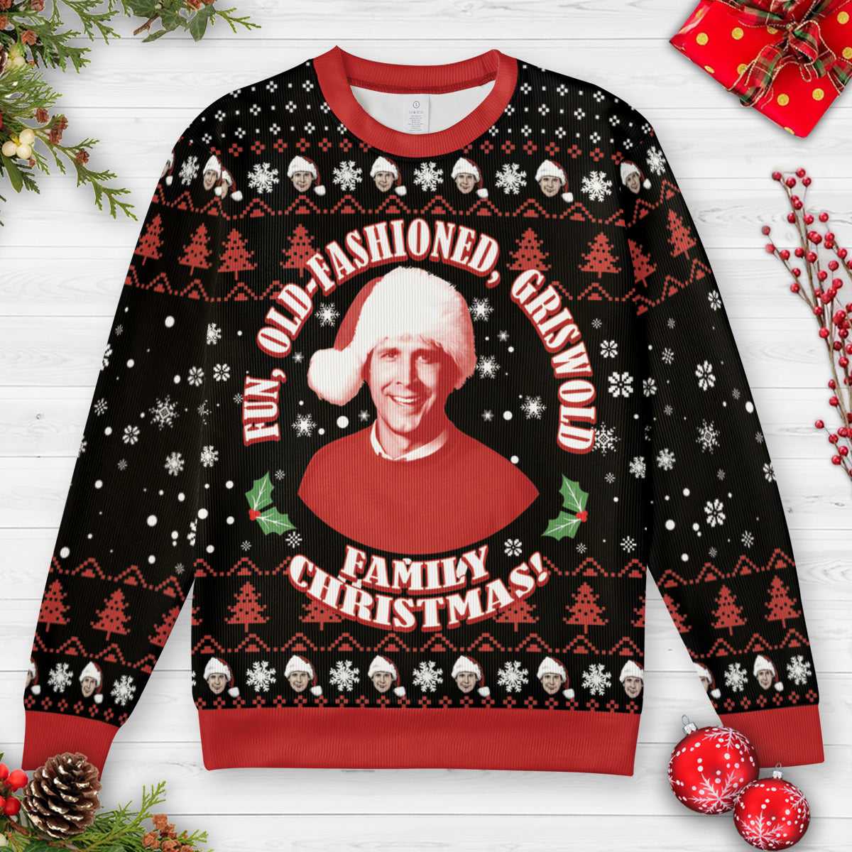 Ugly Christmas Sweatshirt - WEFGC3TT