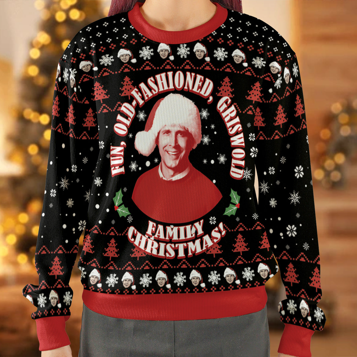 Ugly Christmas Sweatshirt - WEFGC3TT