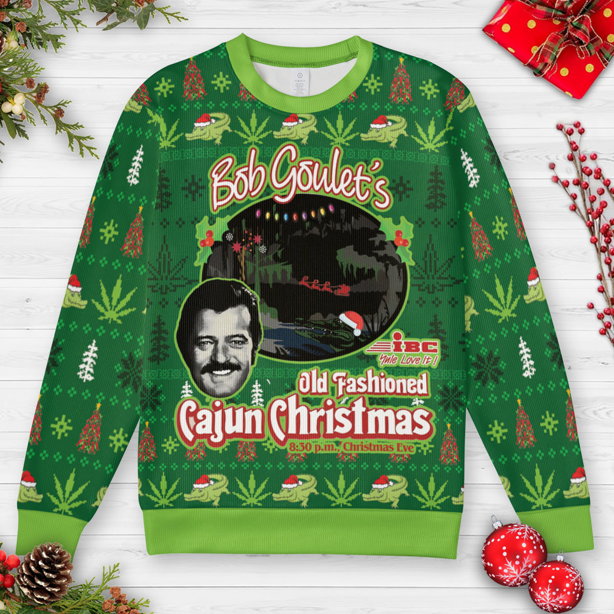 Ugly Christmas Sweatshirt - LJBC4X3X
