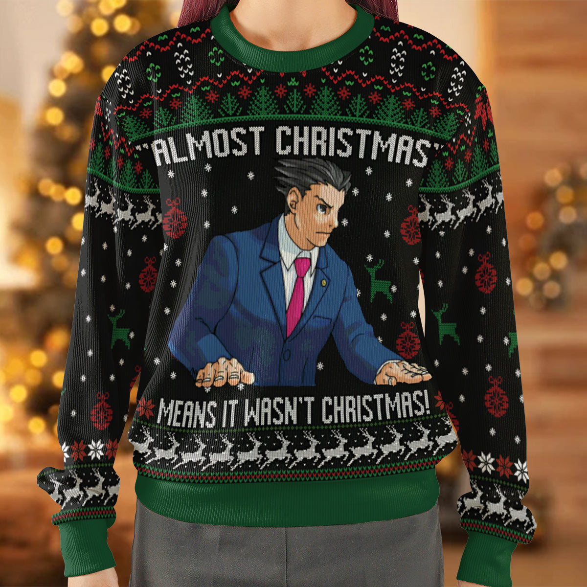 Ugly Christmas Sweatshirt - 7DP3Y7LW