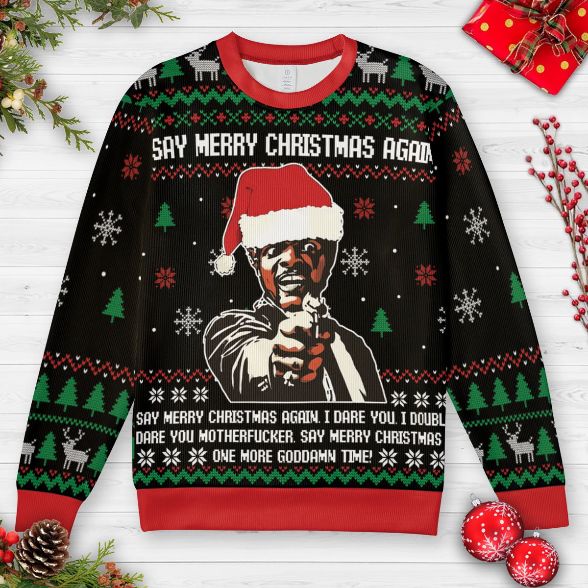 Ugly Christmas Sweatshirt - NLRL1D3V