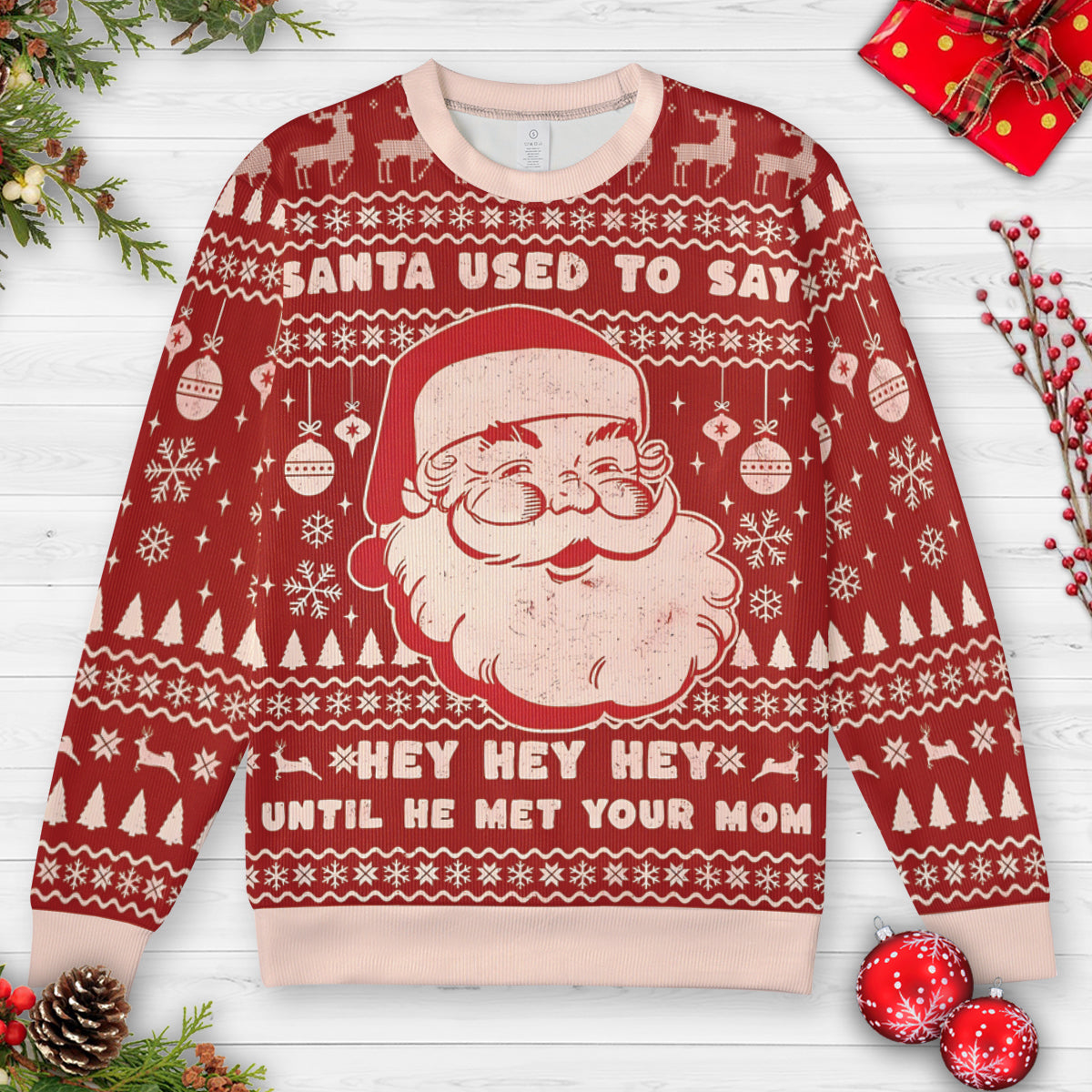 Ugly Christmas Sweatshirt - ZDNV5GT6