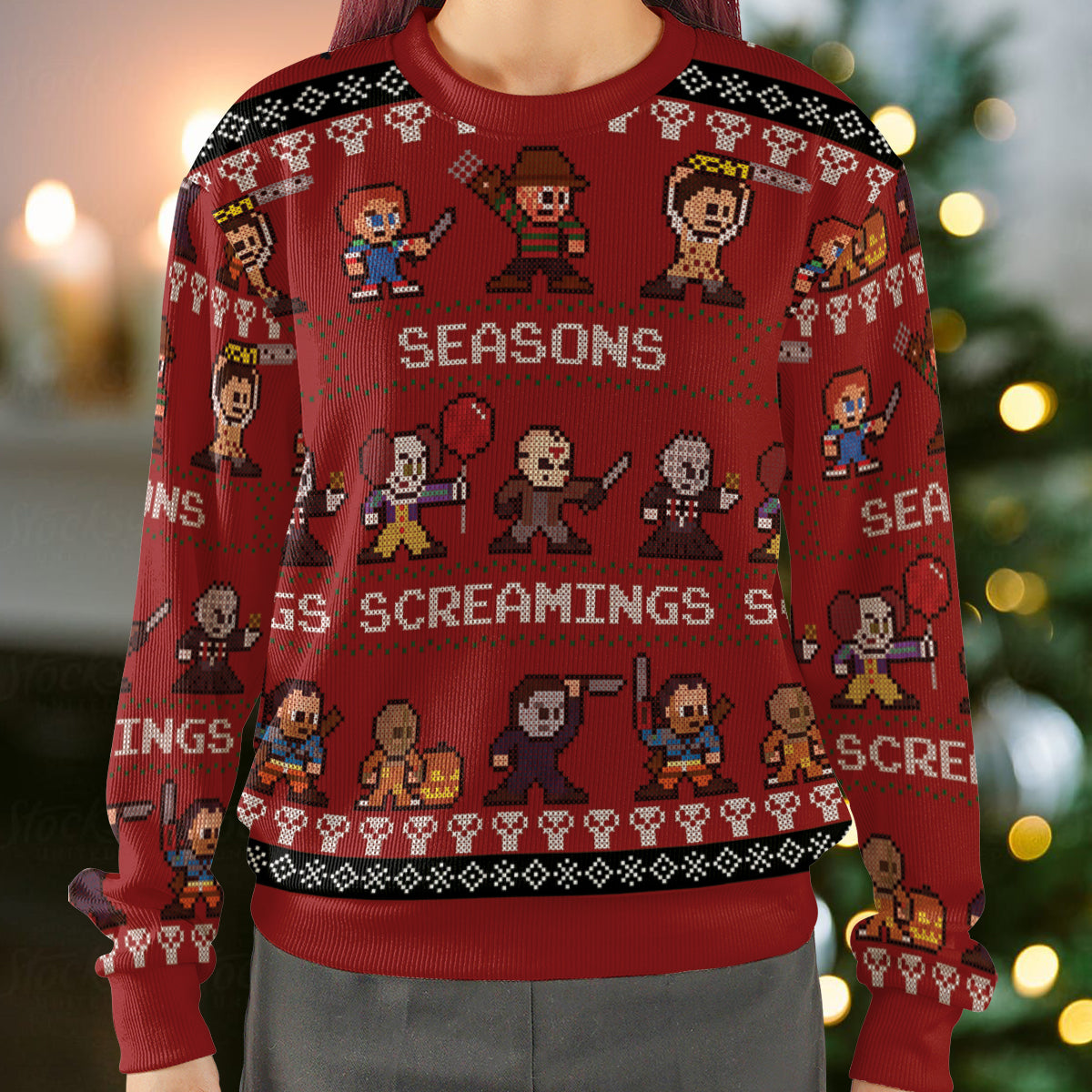 Ugly Christmas Sweatshirt - SV7T9JA6