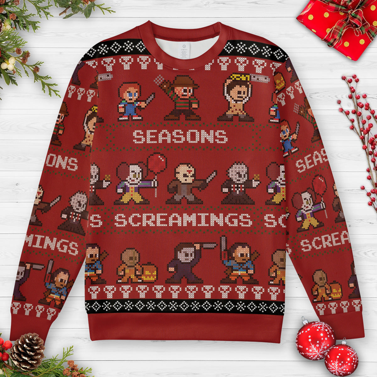 Ugly Christmas Sweatshirt - SV7T9JA6