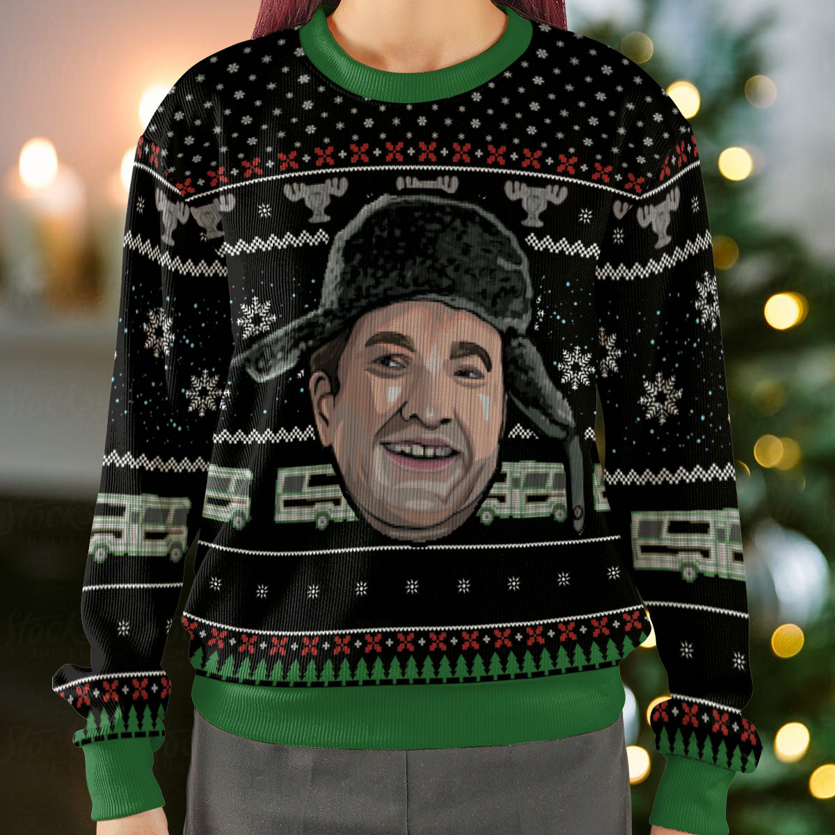 Ugly Christmas Sweatshirt - V5371FL2