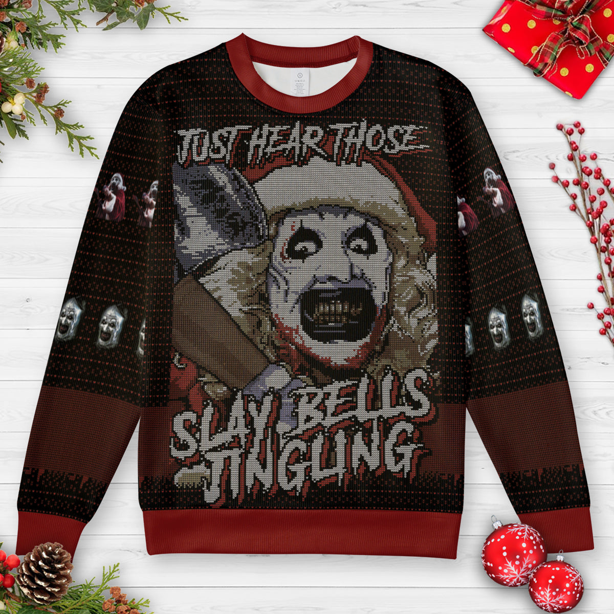Ugly Christmas Sweatshirt - HSFETZB4
