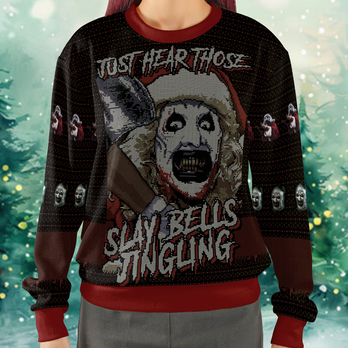 Ugly Christmas Sweatshirt - HSFETZB4