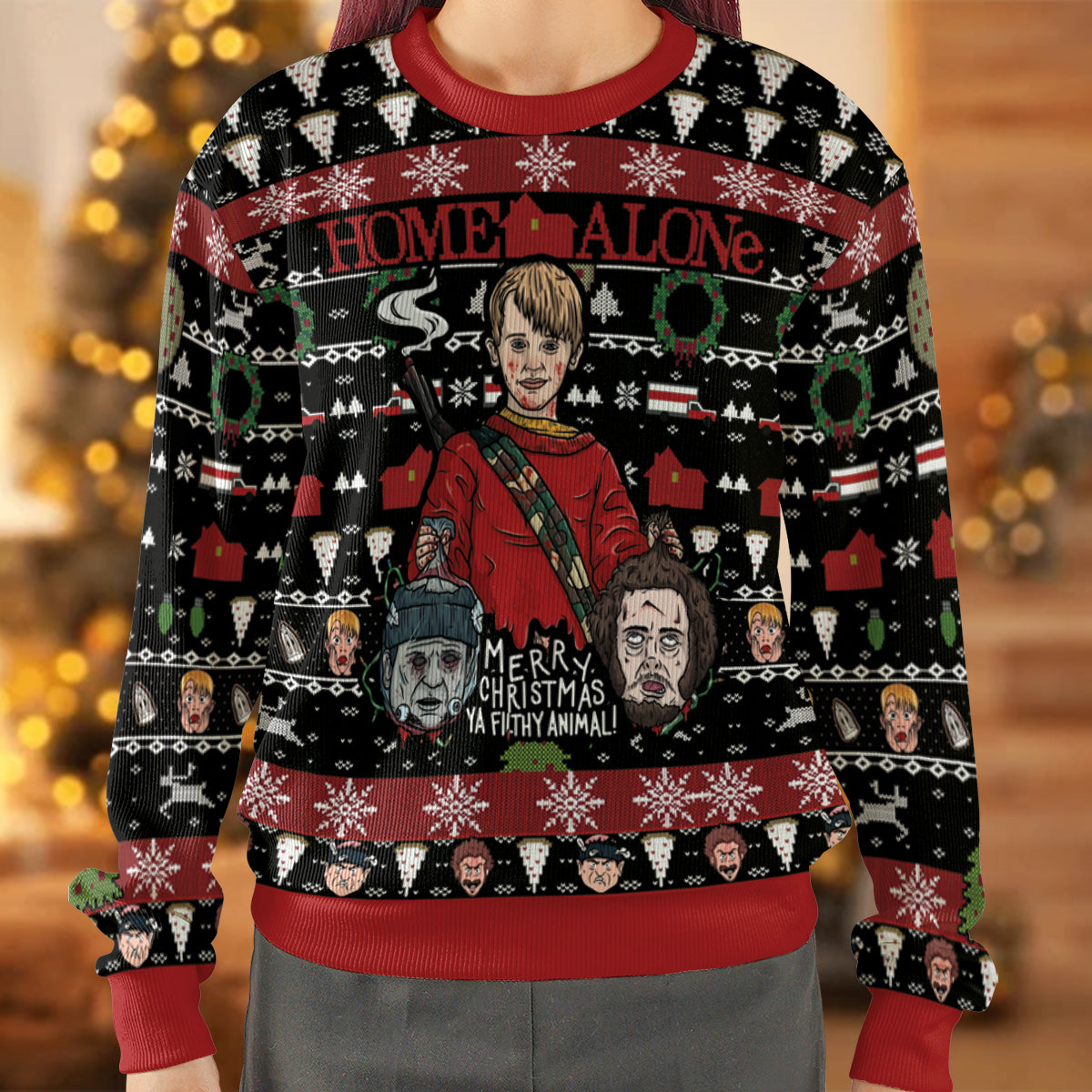 Ugly Christmas Sweatshirt - JMTCZA4T