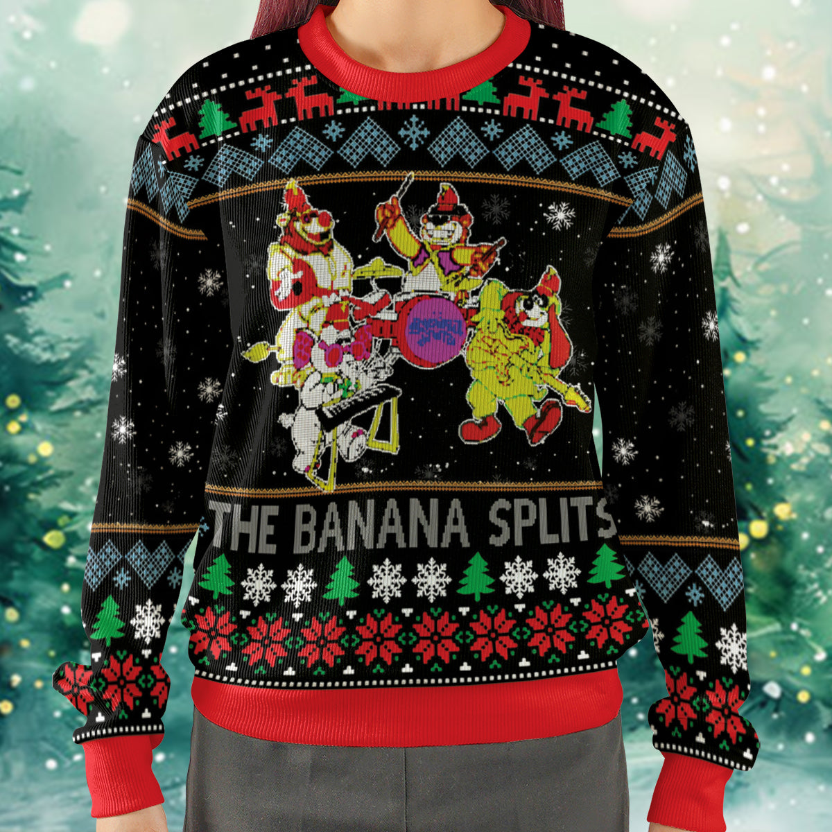 Ugly Christmas Sweatshirt - FNTQ43CG