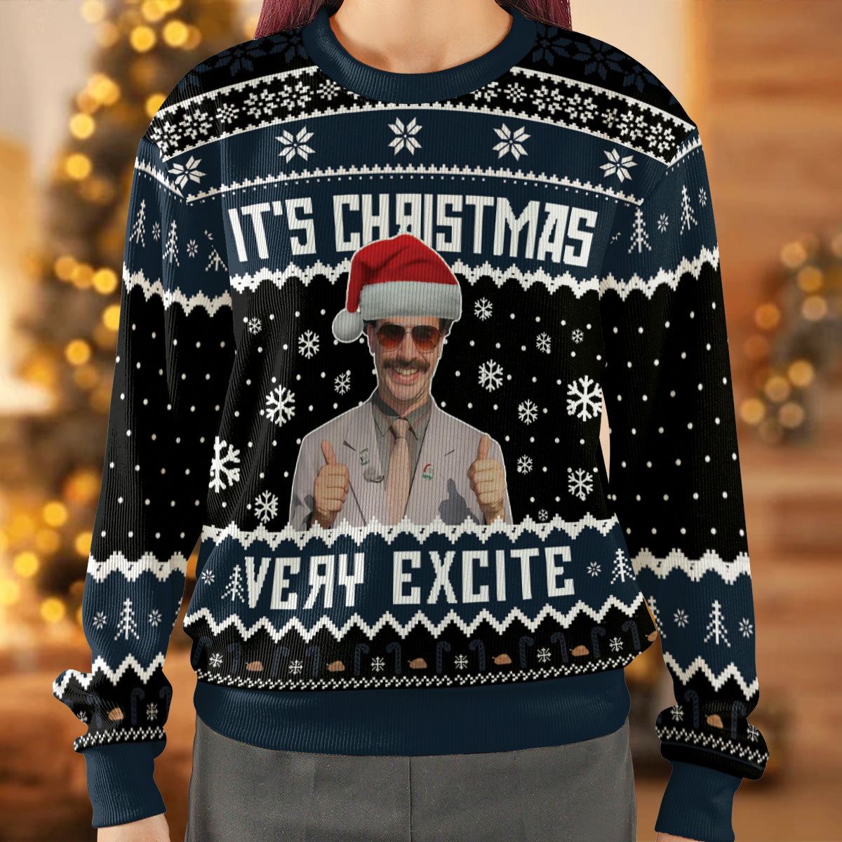 Ugly Christmas Sweatshirt - 7S7NL5Y1