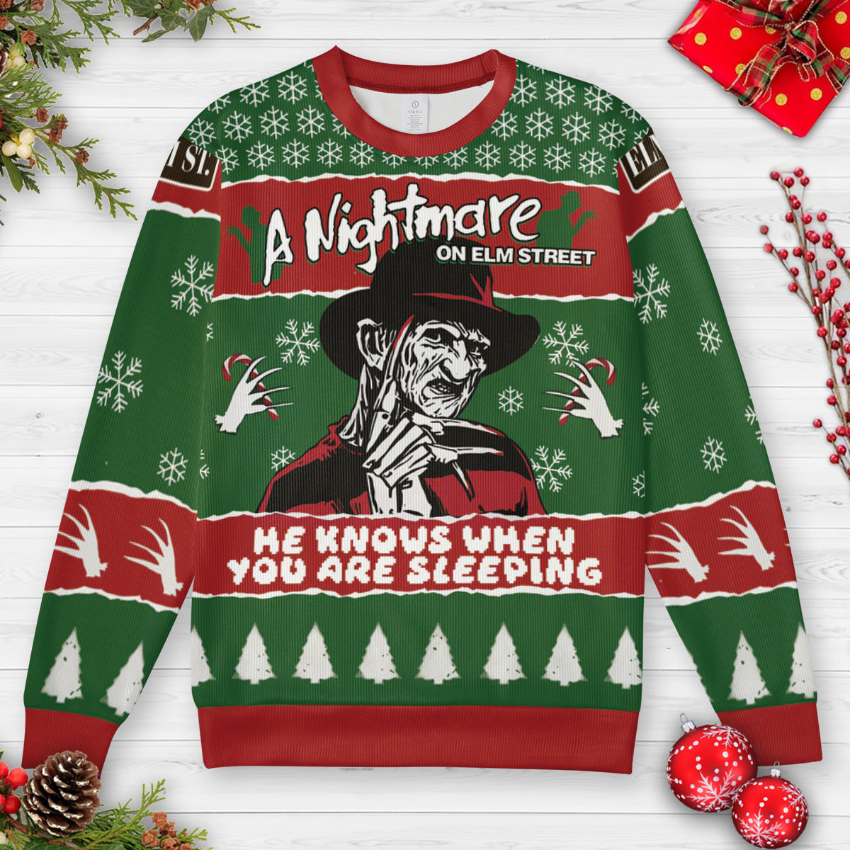 Ugly Christmas Sweatshirt - 6CV6QNYY