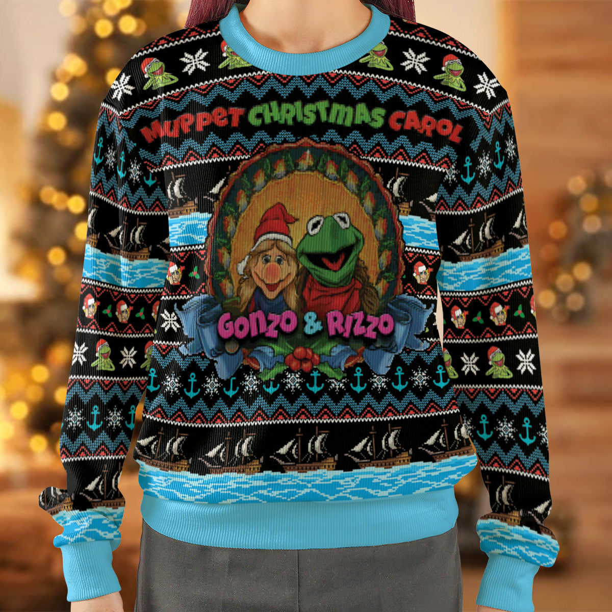 Ugly Christmas Sweatshirt - WXNKEDLJ