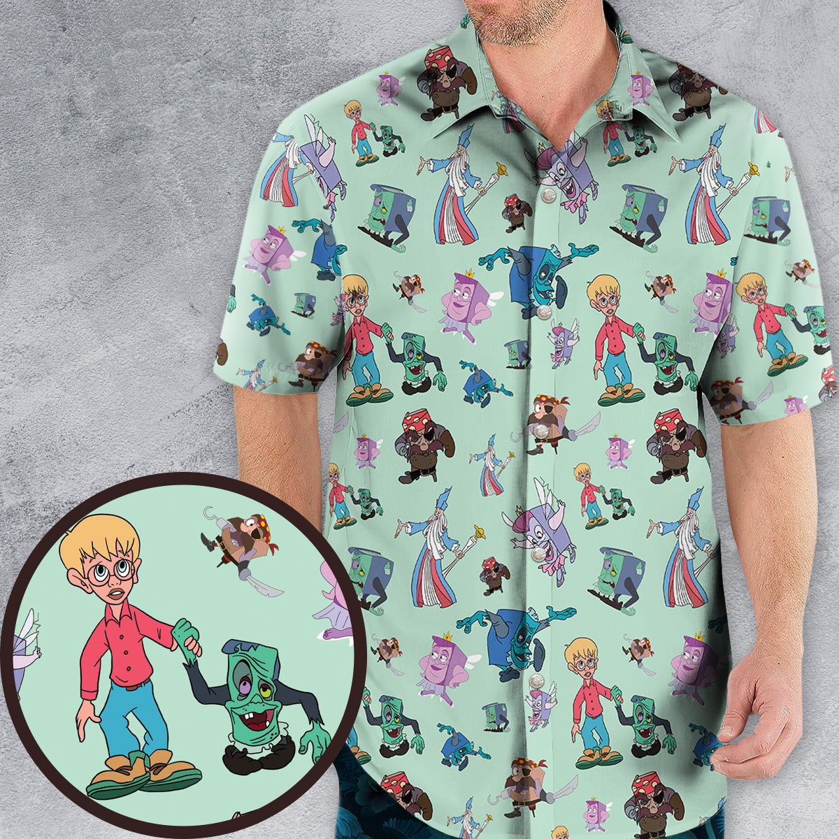 Hawaiian Shirt - XART11BK