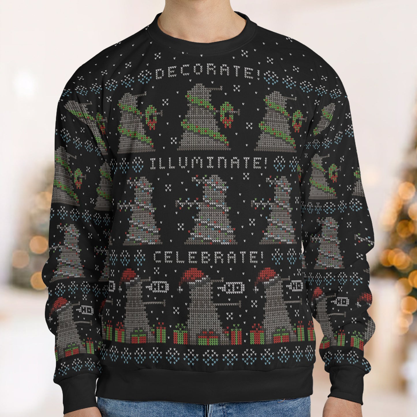 Ugly Christmas Sweatshirt - MEKHAD6D