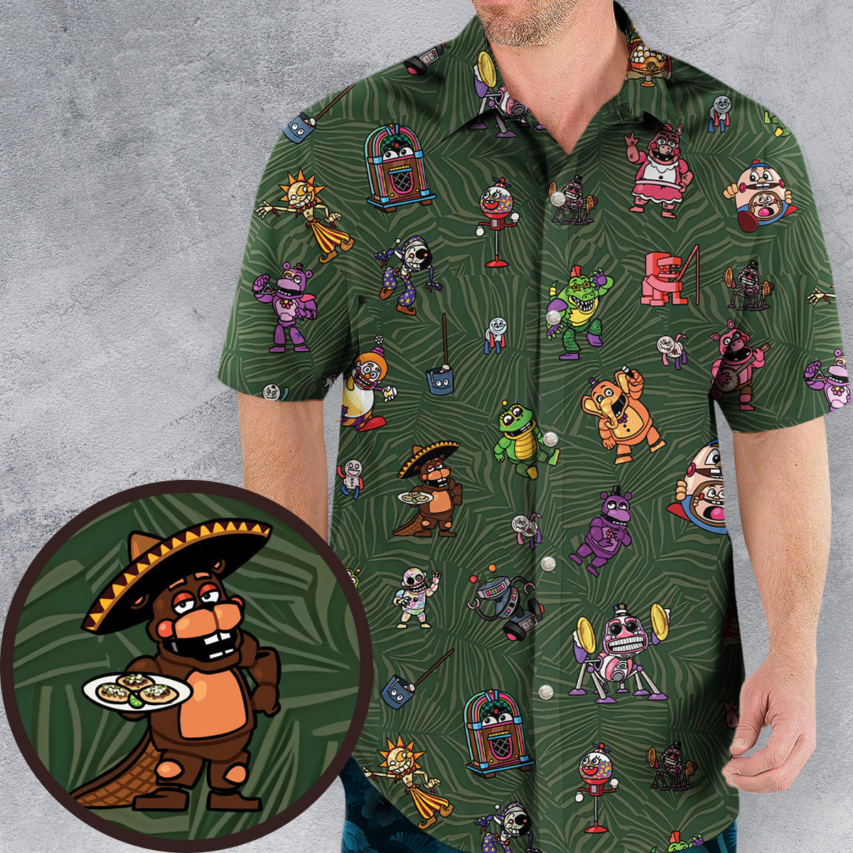 Hawaiian Shirt - 2VAJ551C
