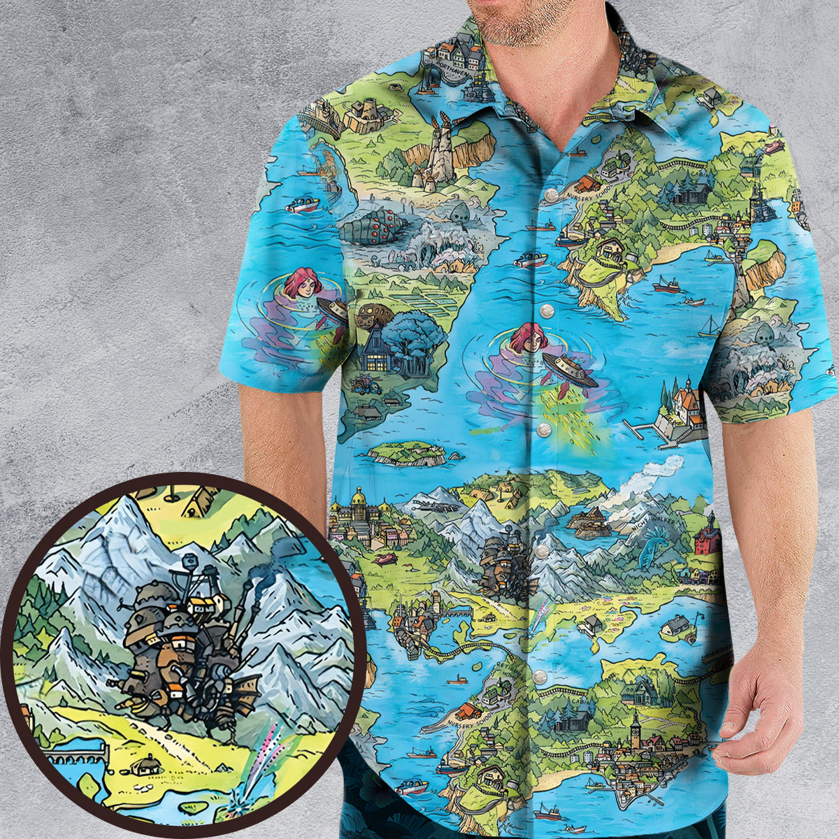 Hawaiian Shirt - 4D8ZP5EC