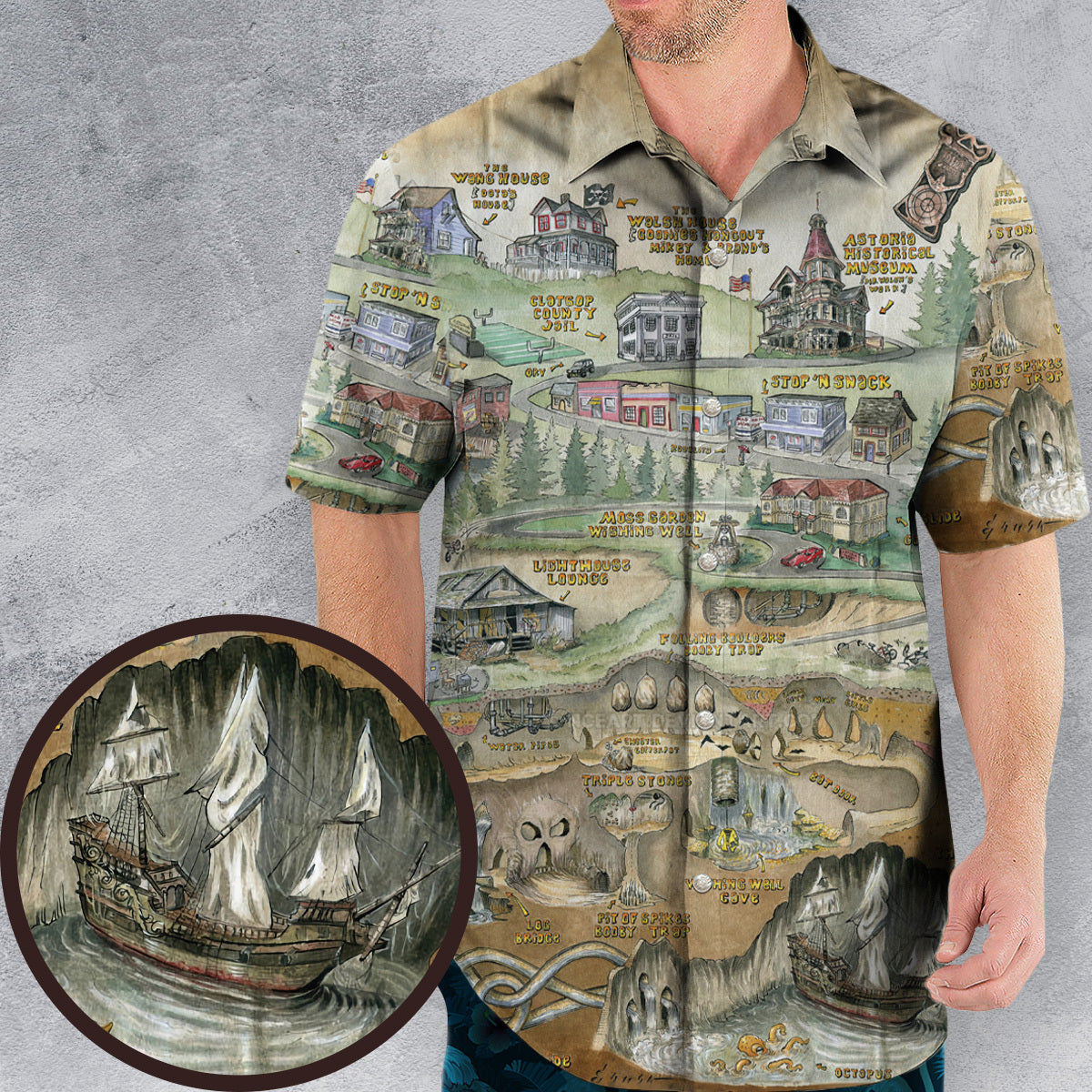 Hawaiian Shirt - URG3Y68S