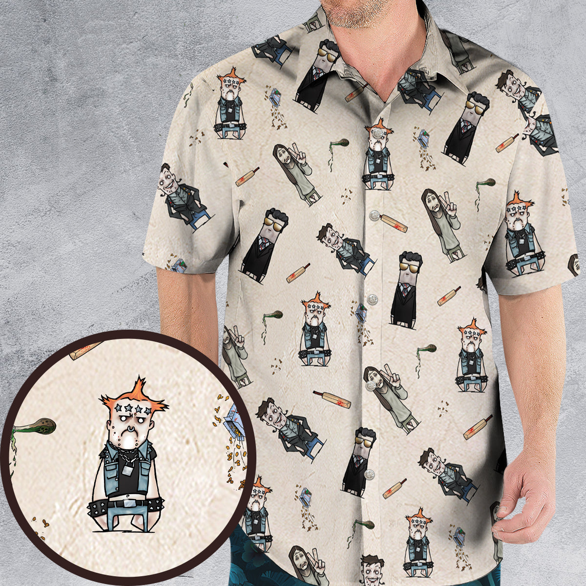 Hawaiian Shirt - AL57N712