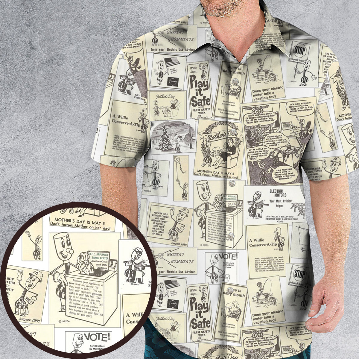 Hawaiian Shirt - 7AQM1QKU