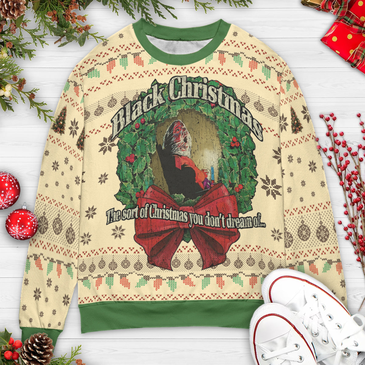Ugly Christmas Sweatshirt - B74VW6X6