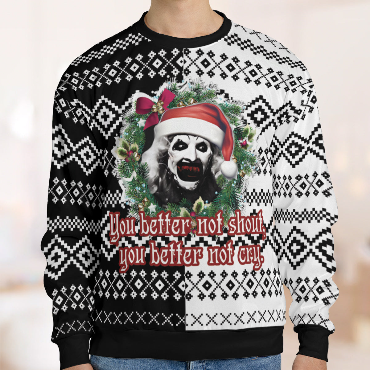 Ugly Christmas Sweatshirt - ZVFBU6V6