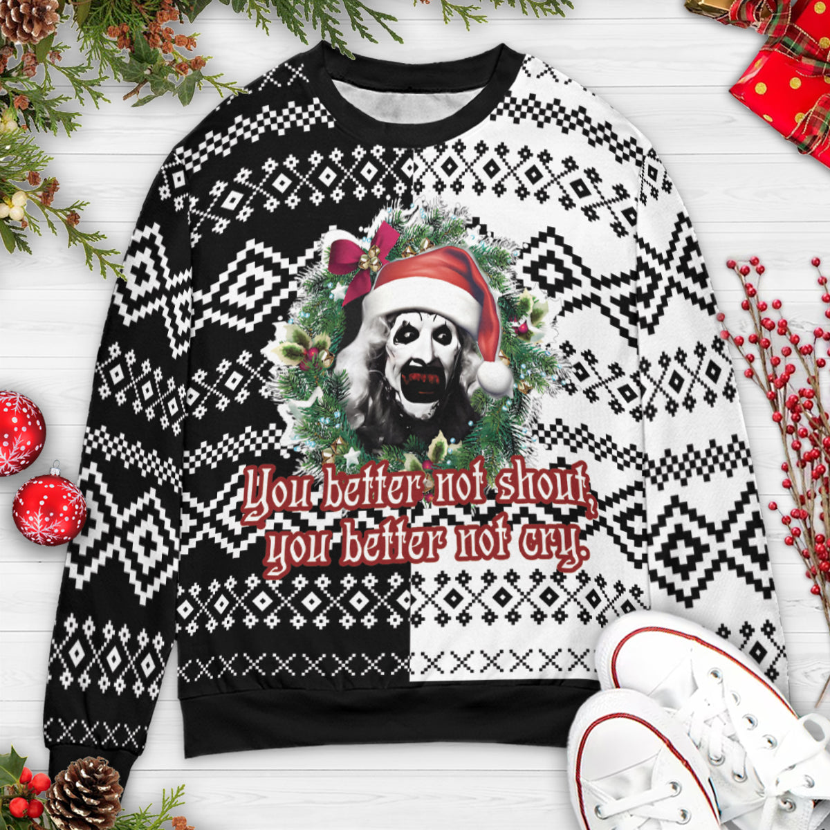 Ugly Christmas Sweatshirt - ZVFBU6V6