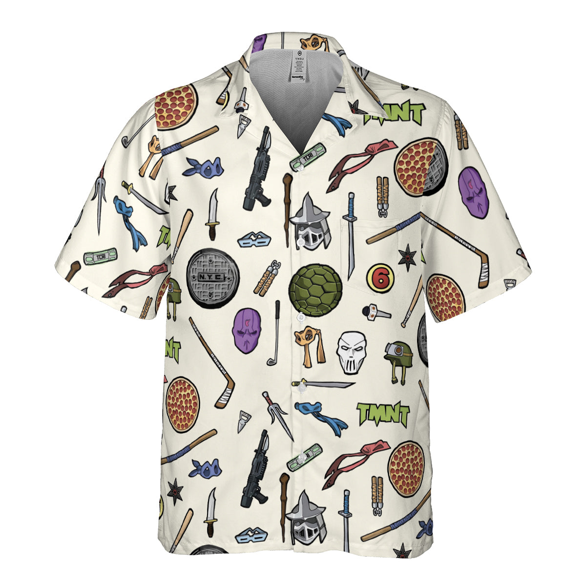 Pocket Hawaiian Shirt - 45UVE6AJ
