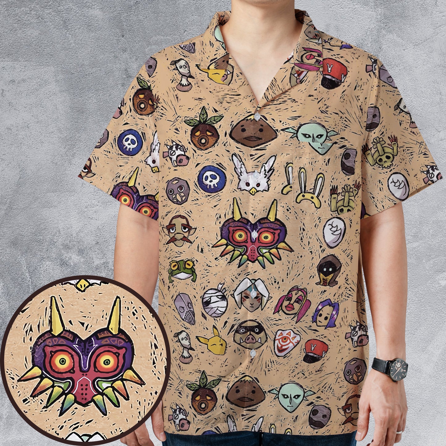 Pocket Hawaiian Shirt - 45T3RZUK