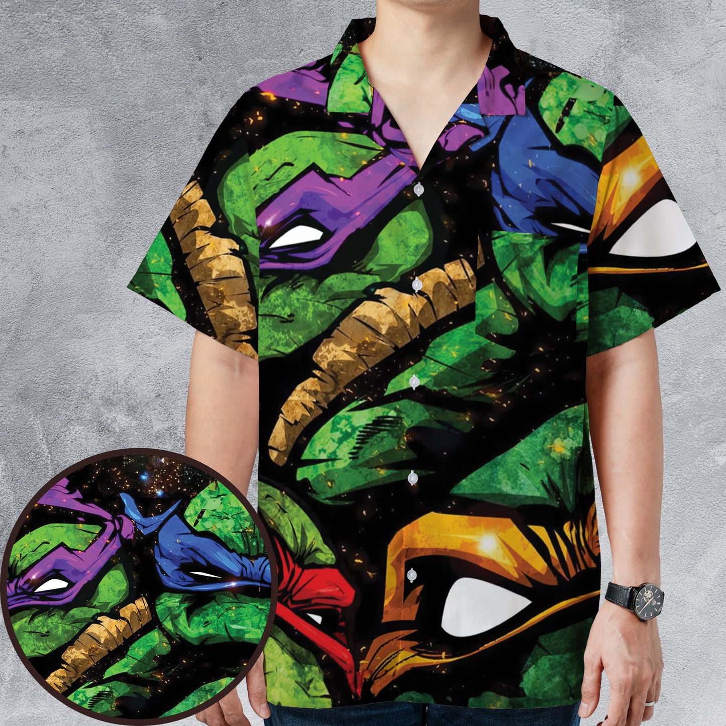 Pocket Hawaiian Shirt - Z2THBY3E