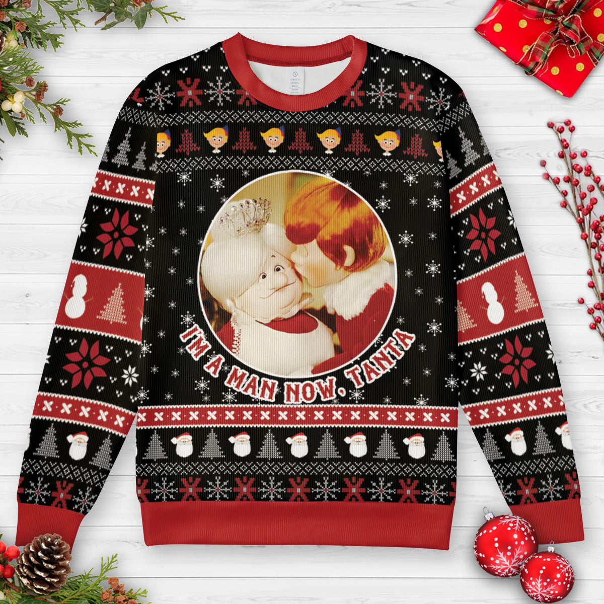 Ugly Christmas Sweatshirt - SPMXHZK7