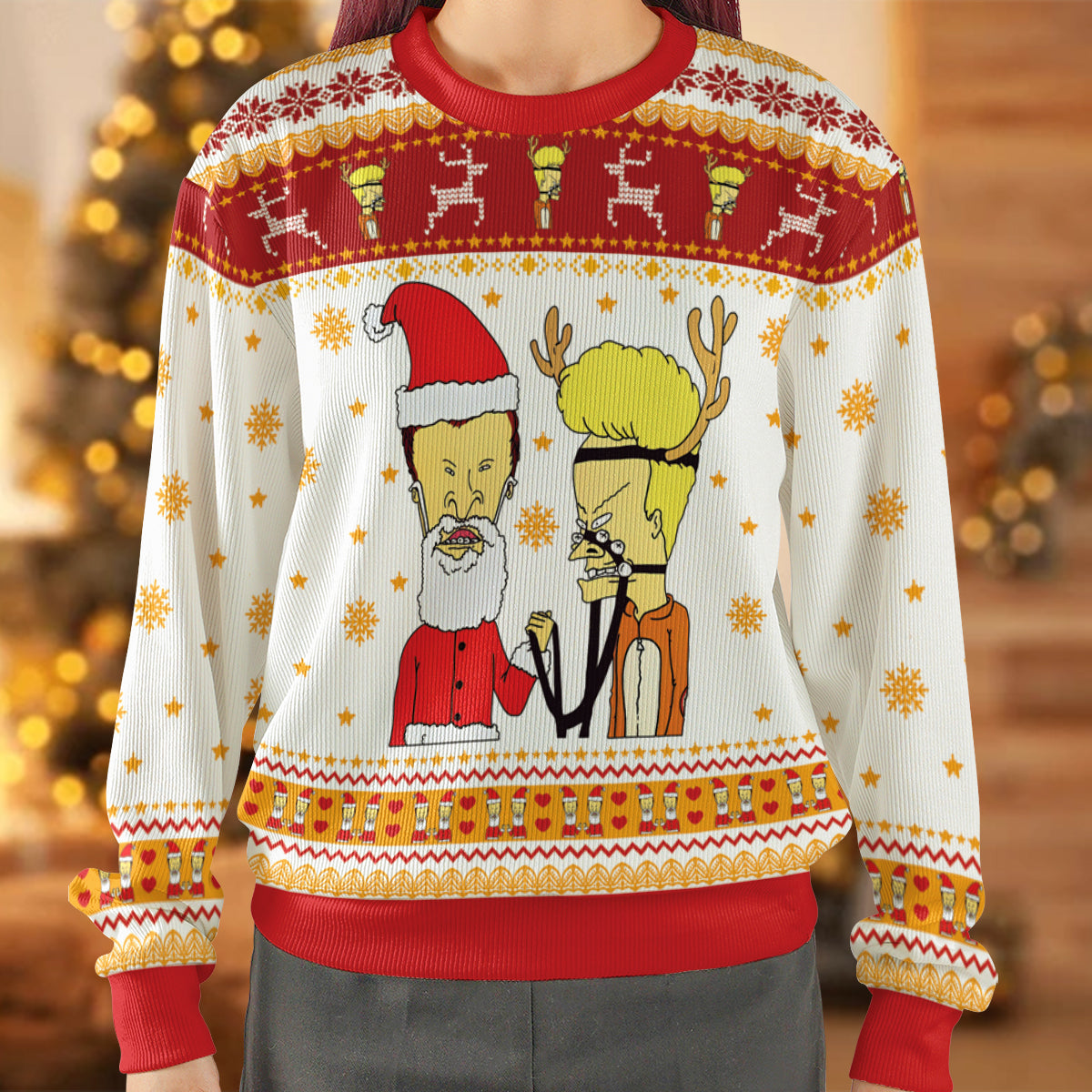 Ugly Christmas Sweatshirt - YRCZC85R
