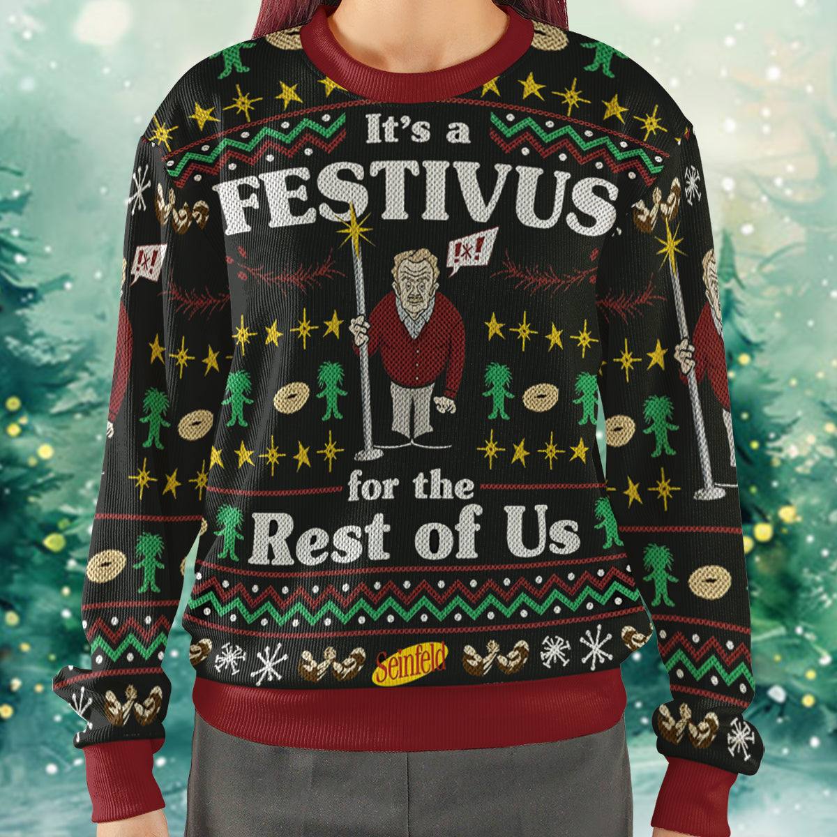 Ugly Christmas Sweatshirt - N4CT9WC4