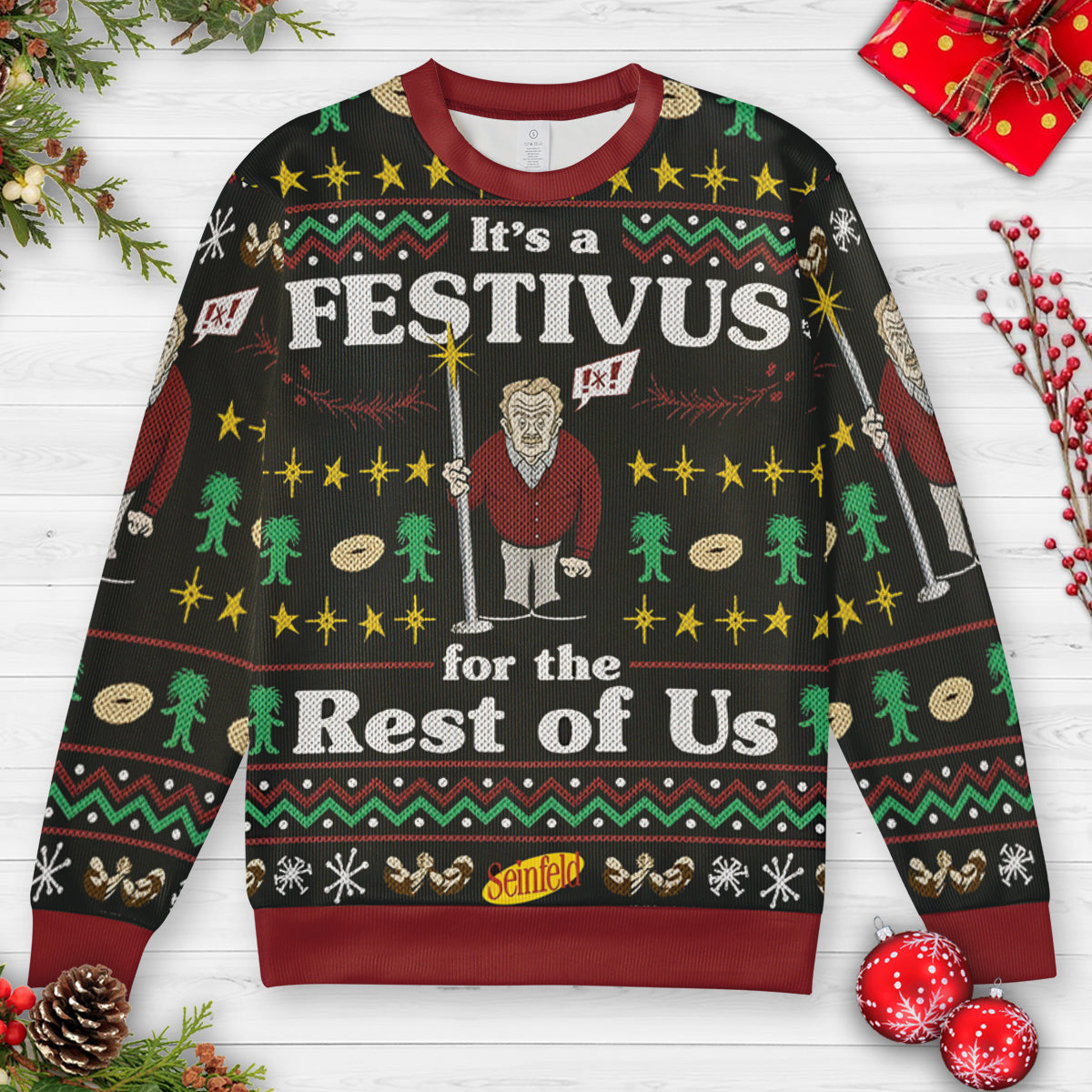 Ugly Christmas Sweatshirt - N4CT9WC4