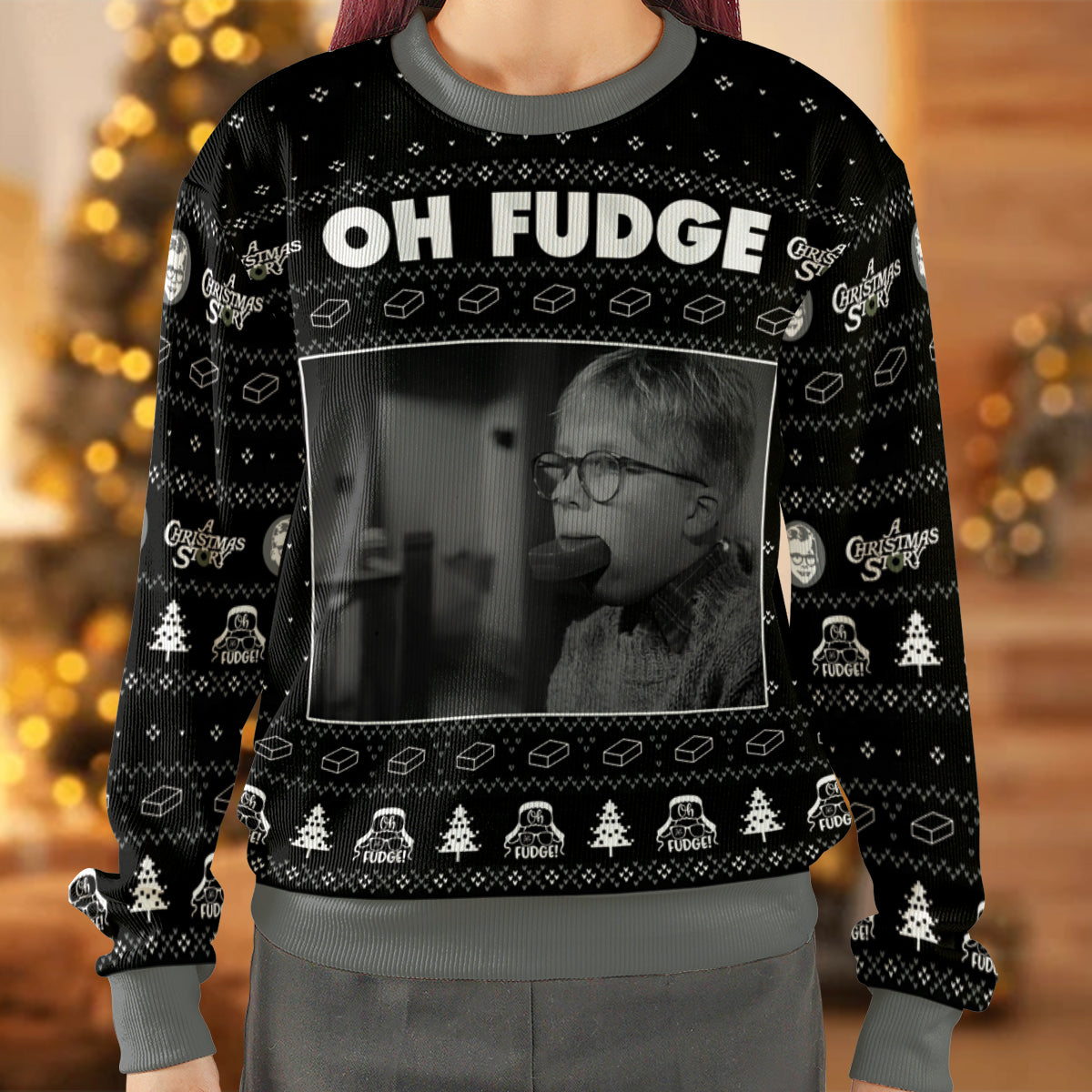 Ugly Christmas Sweatshirt - YQM53WSG
