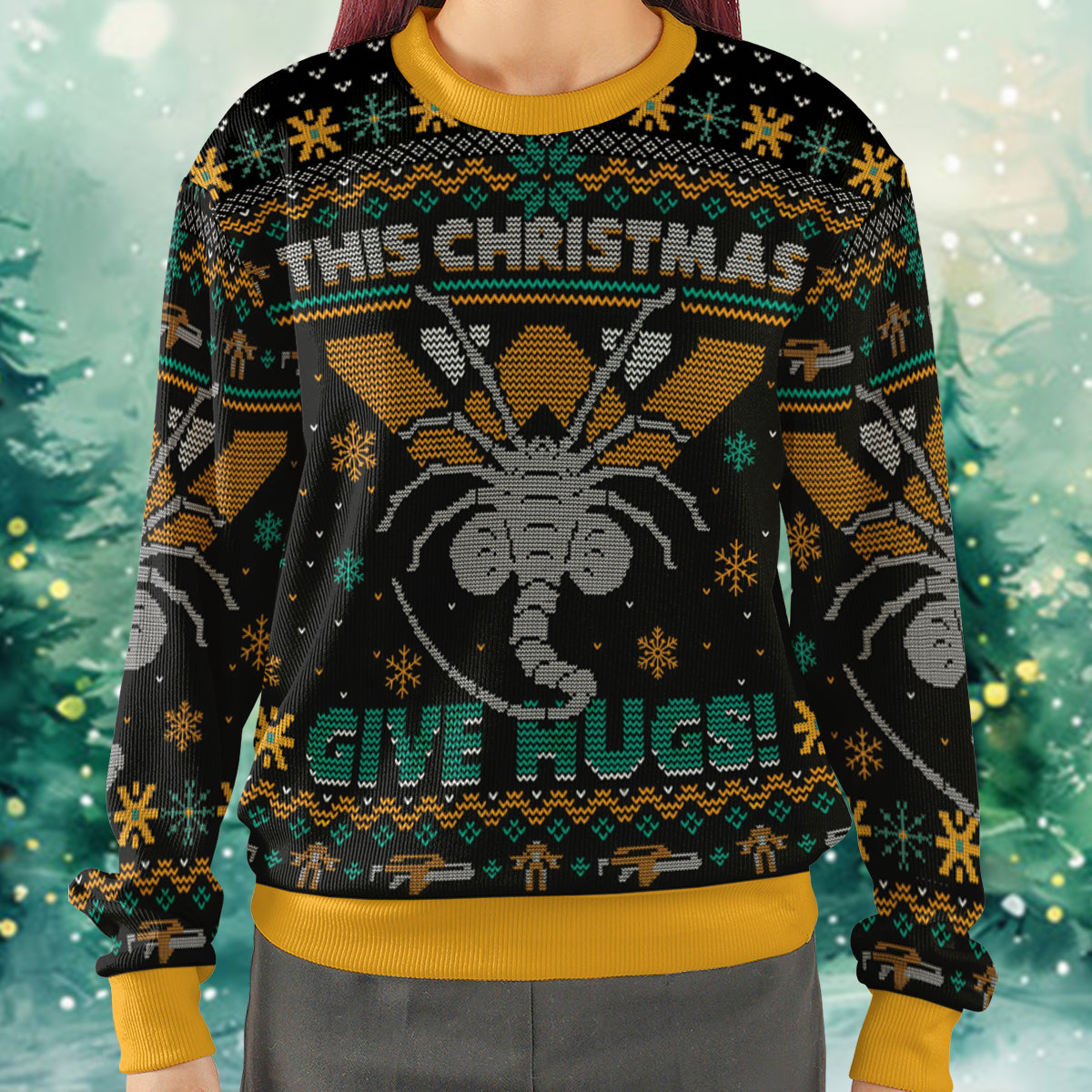 Ugly Christmas Sweatshirt - F7SZNGAE