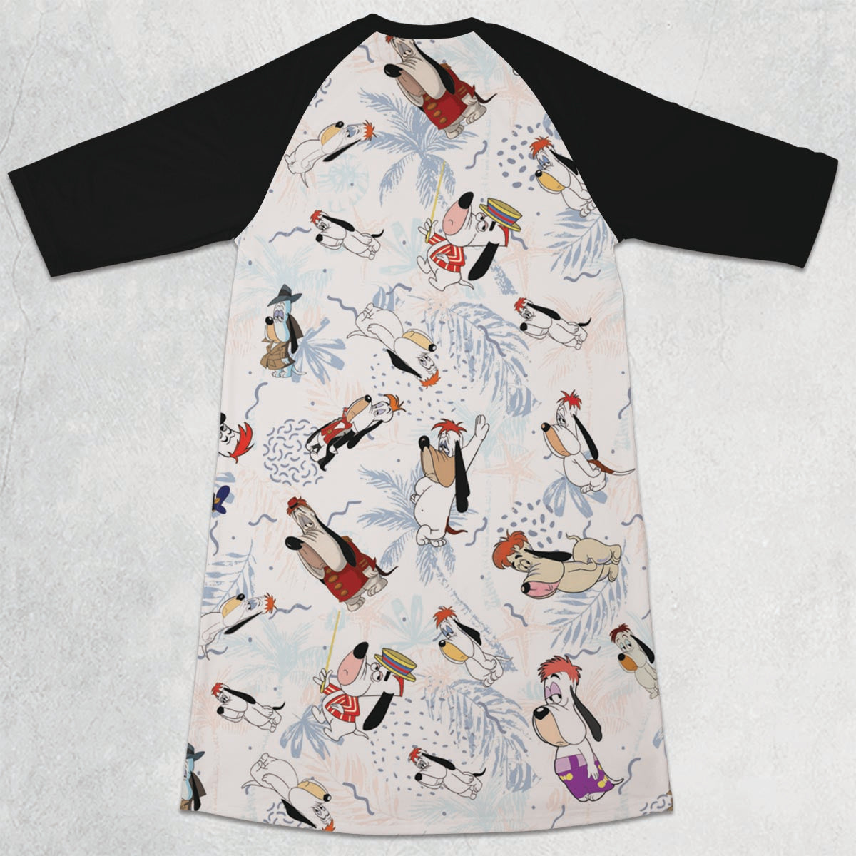 3/4 Sleeve Raglan Dress - LUBNSZ2P